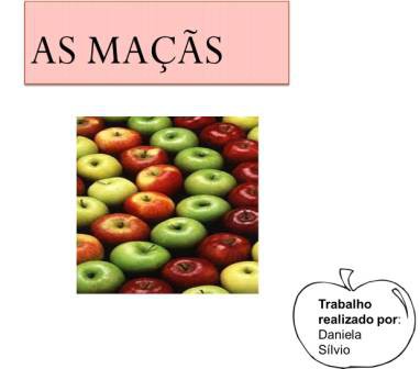 Projeto "As Maçãs"